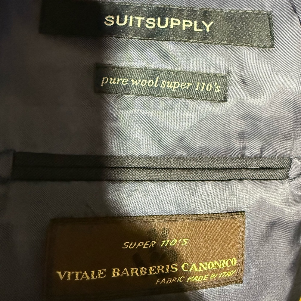 Suitsupply Men’s Super 110’s Pure Wool Blazer - Picture 5 of 6